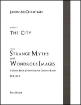 Strange Myths and Wondrous Images Issue #1: The City Concert Band sheet music cover